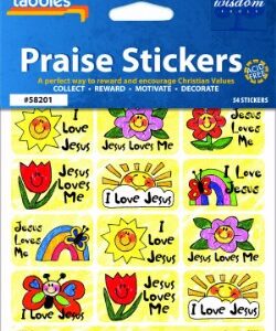 084371582013 Jesus Love Praise Stickers