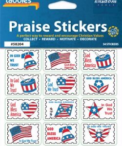 084371582044 Patriotic Praise Stickers