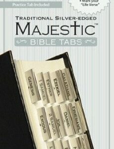 1934770914 Majestic Bible Tabs Traditional