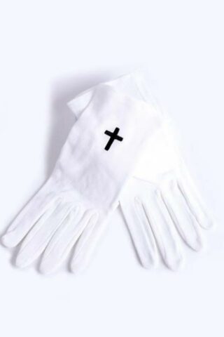 788200504077 Usher Gloves With Black Cross