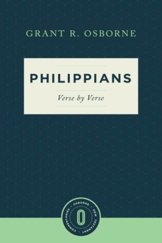 9781683590125 Philippians Verse By Verse