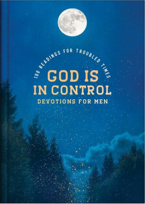 9781636099552 God Is In Control Devotions For Men