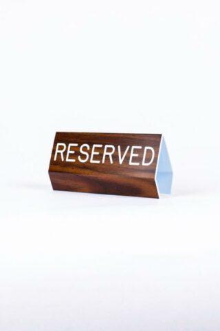 788200797233 Reserved Pew Sign