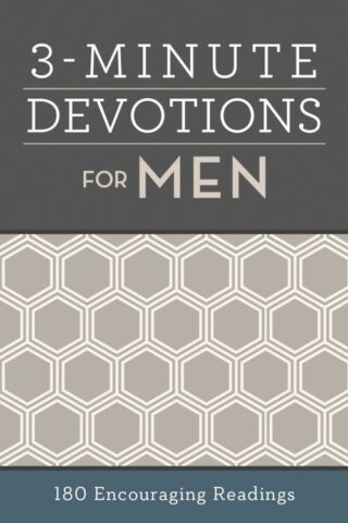 9781683222507 3 Minute Devotions For Men