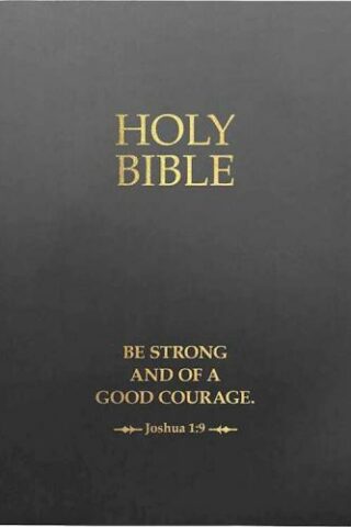 9798887692005 Sword Bible Large Print Be Strong And Courageous Life Verse Edition