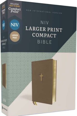 9780310458104 Larger Print Compact Bible Comfort Print