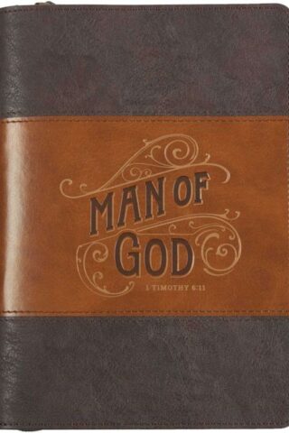 9781639523948 Man Of God Journal Zippered