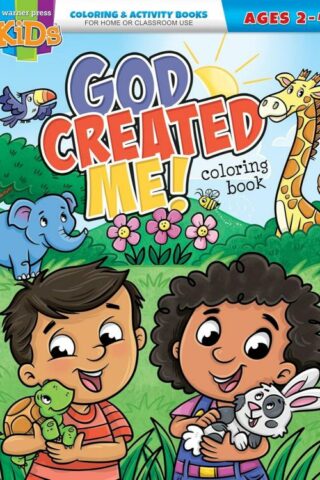 9781684345724 God Created Me Coloring Book Ages 2-4