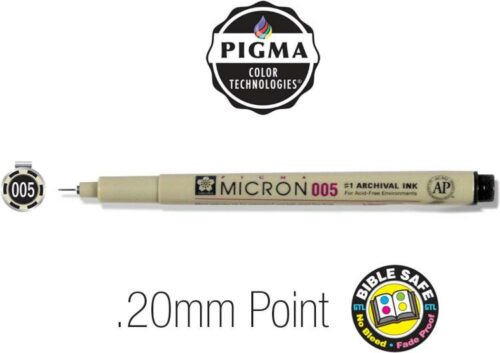 084511318410 PIGMA Micron 005 Bible Study Pen