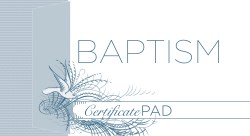 634337782874 Certificate Of Baptism Pad