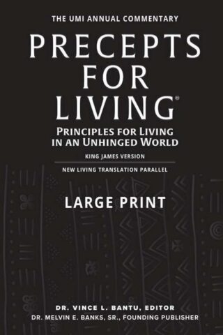 9798889761150 Precepts For Living 2024-2025 KJV NLT Parallel Large Print (Large Type)