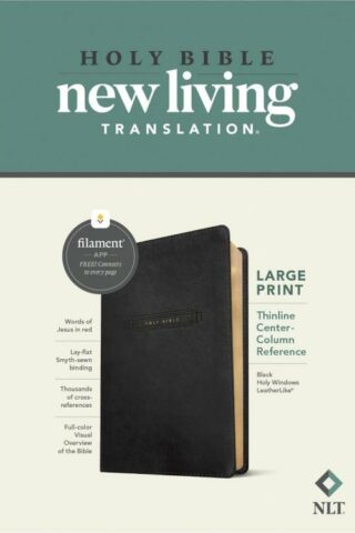 9781496489944 Large Print Thinline Center Column Reference Bible Filament Enabled