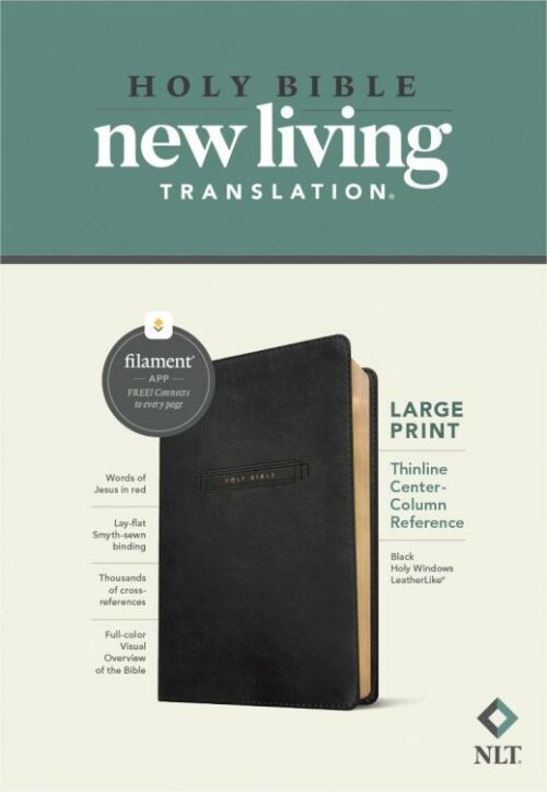9781496489944 Large Print Thinline Center Column Reference Bible Filament Enabled