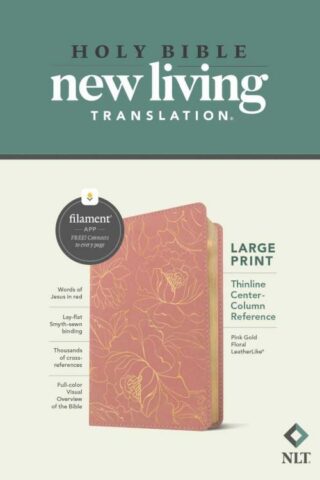 9781496489968 Large Print Thinline Center Column Reference Bible Filament Enabled