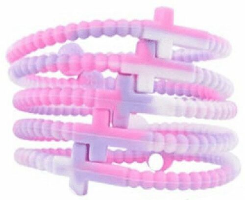 840257513911 Jesus Bracelet Medium Confetti