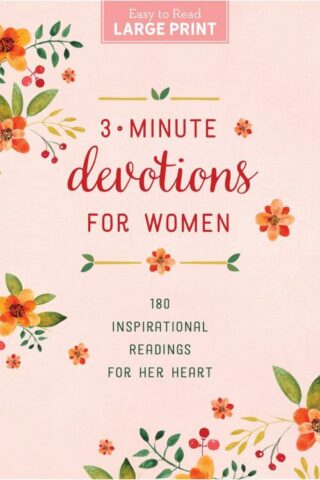 9798891511156 3 Minute Devotions For Women Large Print (Large Type)