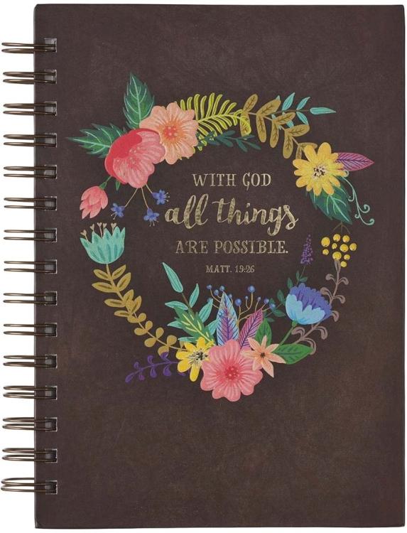 9781432125059 With God All Things Journal